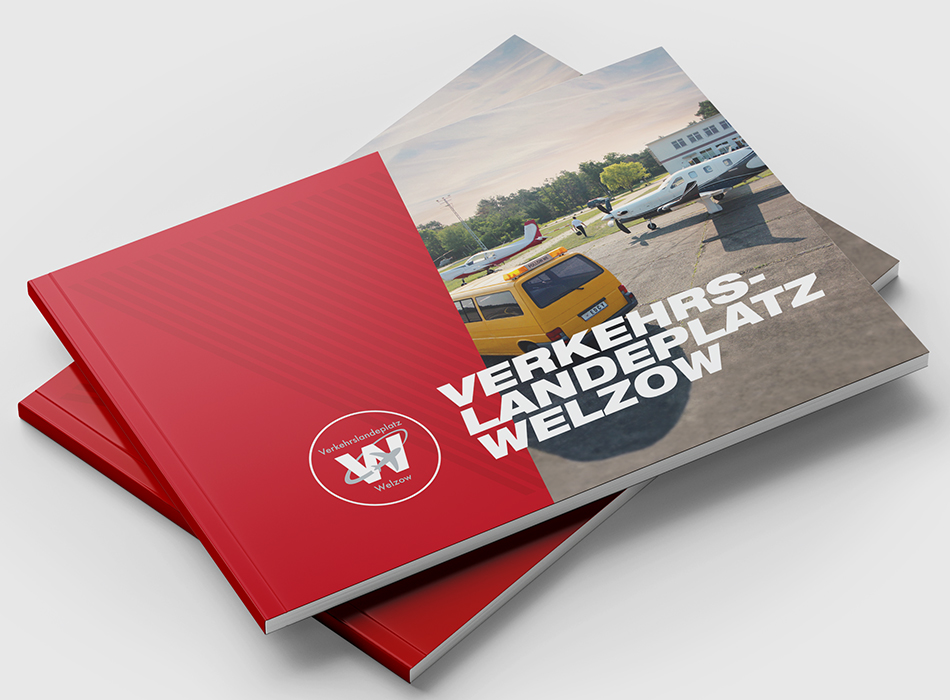 Welzow airport brochures design © Thomas Iwainsky