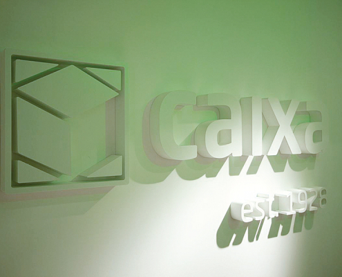Re-branding of Caixa Cabo Verde including logo, corporate design © Thomas Iwainsky