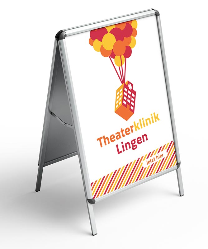 Corporate Design Theaterklinik Lingen © Thomas Iwainsky